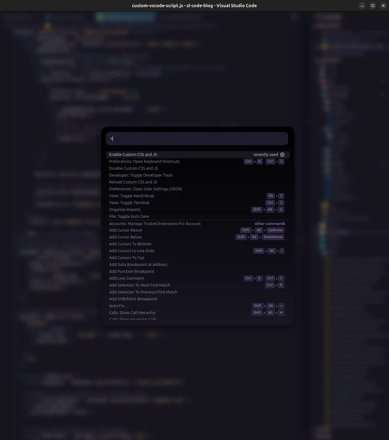 blurred-vscode